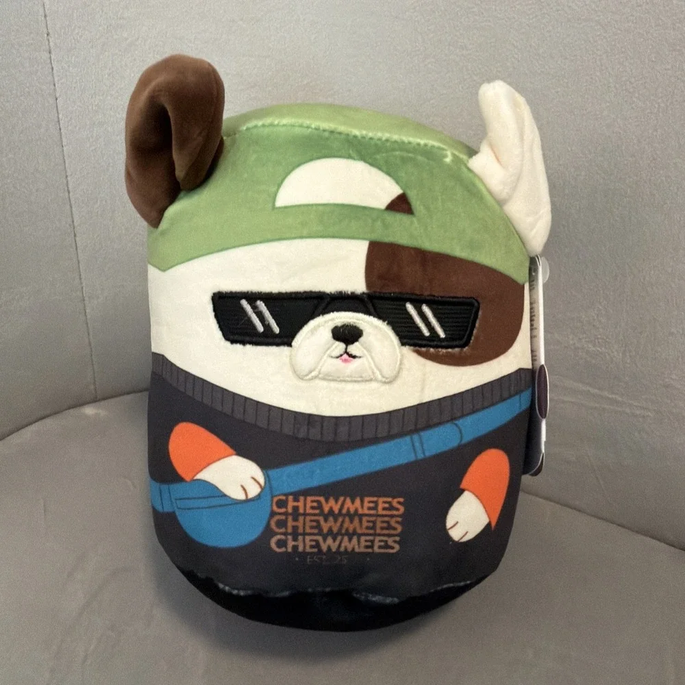 NEW ChewMees by Squishmallows Ezra ChewMees The French Bulldog Dog Toy
